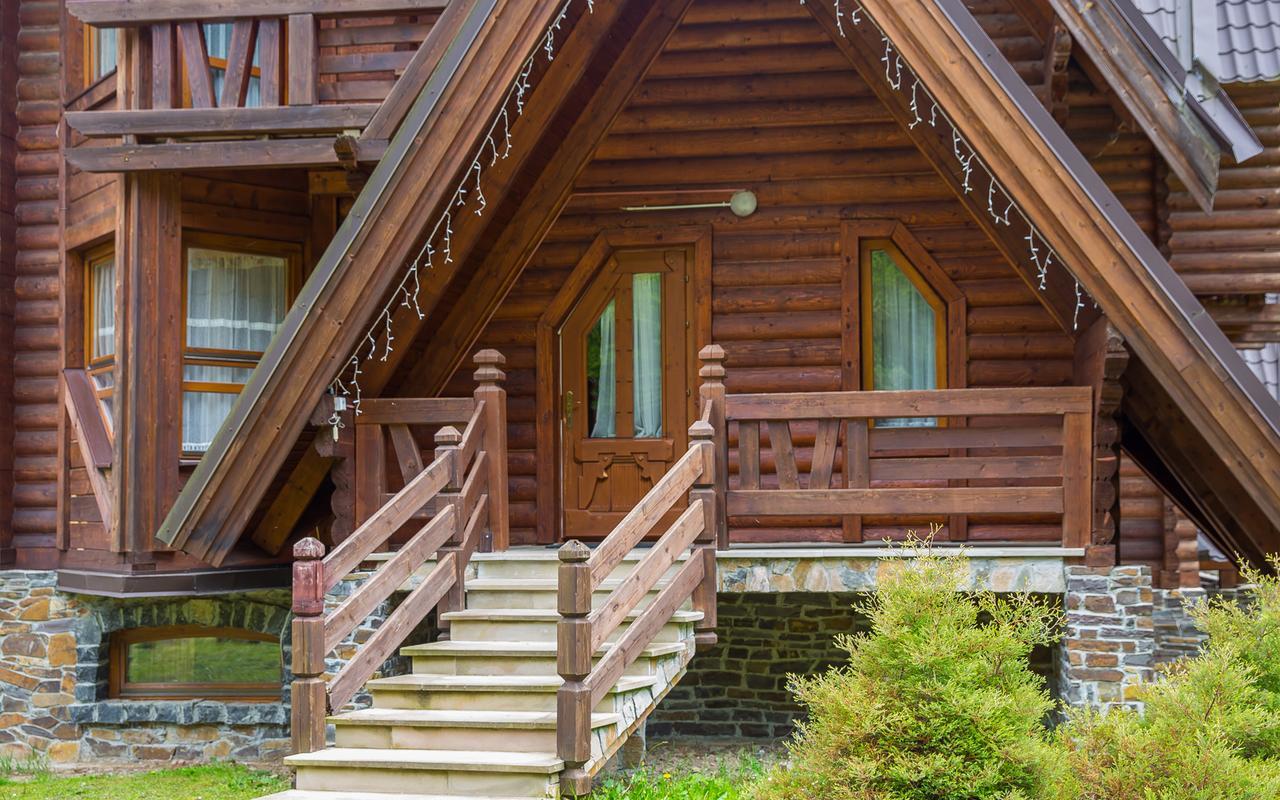 Hotel Tsarynka Eco Complex Slawske Exterior foto